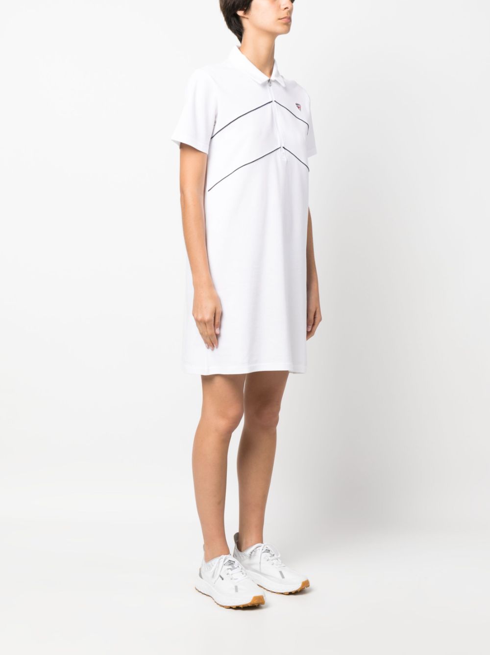short-sleeve polo dress