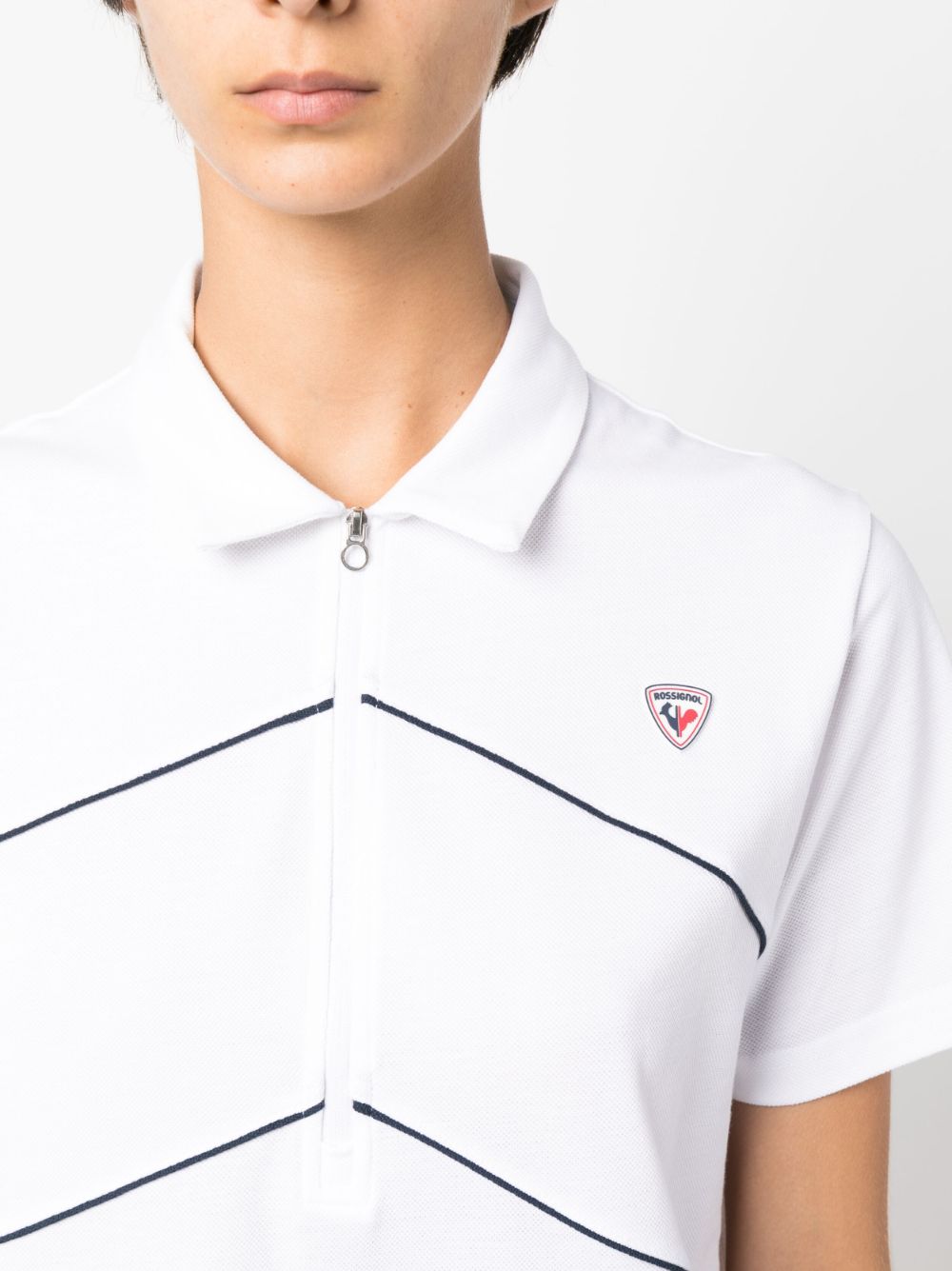short-sleeve polo dress
