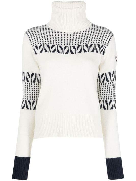 roll-neck sweater