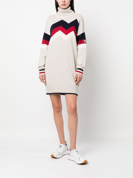 Mountain knit dress