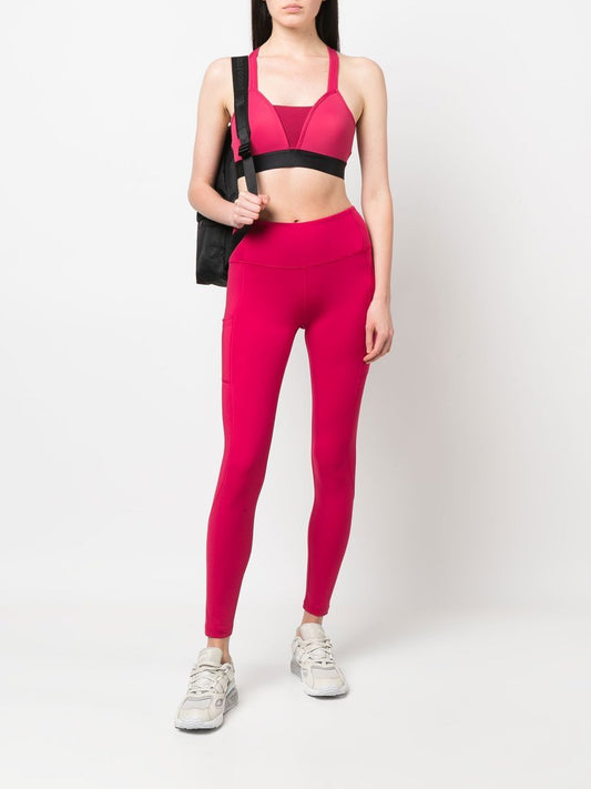 logo-print stretch leggings