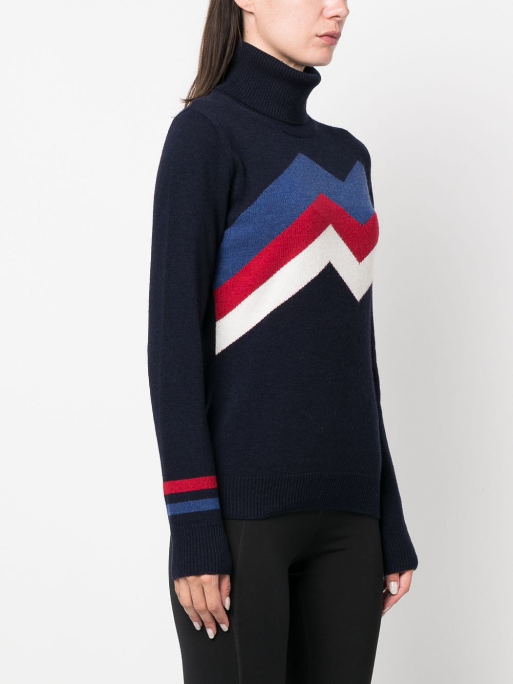 Mountain roll-neck sweater
