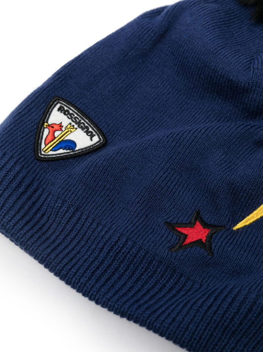 logo-patch beanie