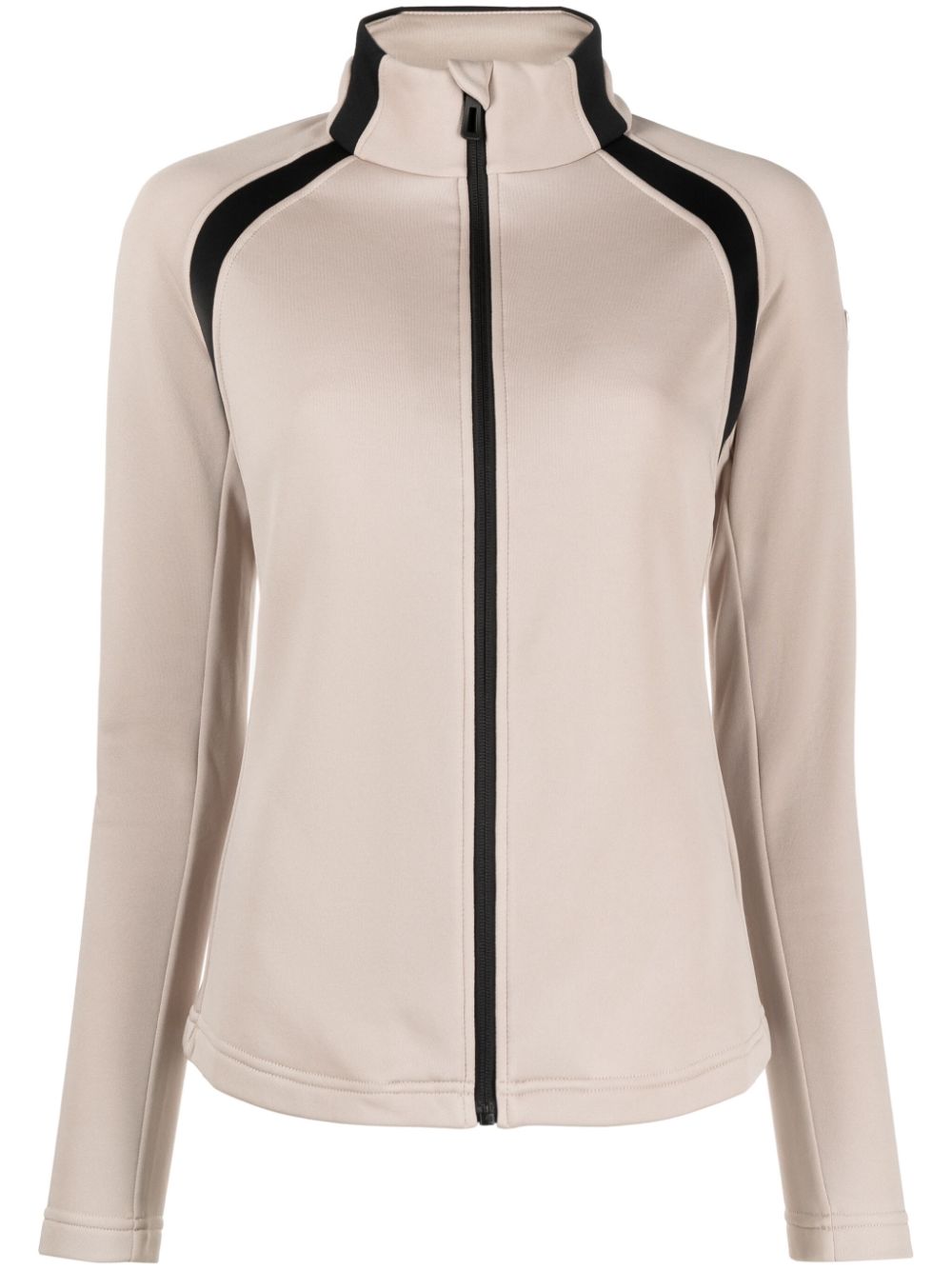 Aerial zip-up fleece jacket