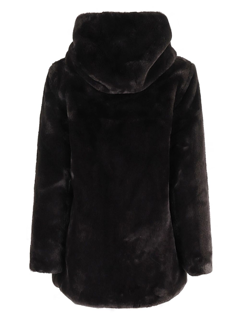 hooded coat