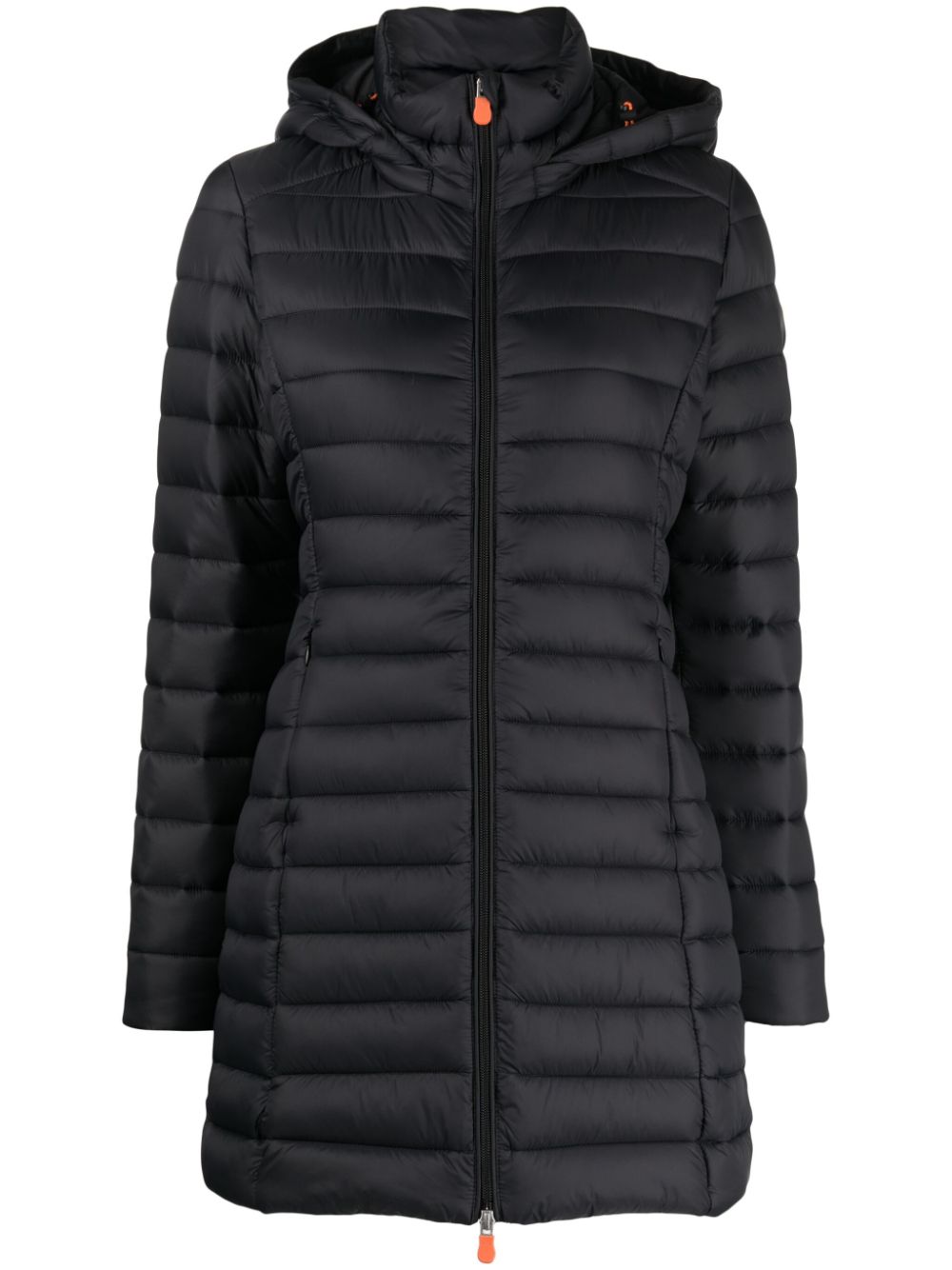 logo-patch padded jacket