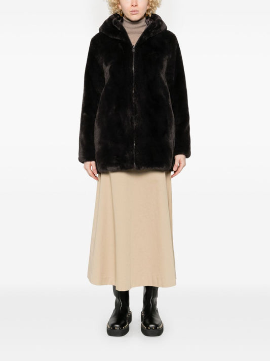manteau à capuche