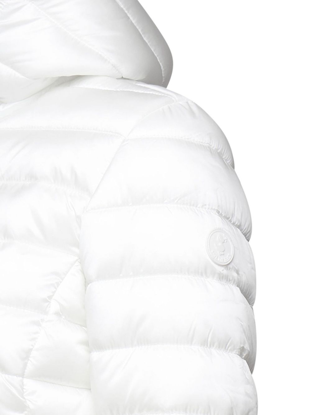 logo-patch padded jacket