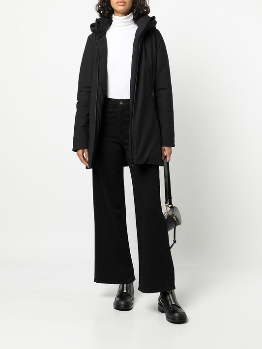Lila detachable-hood coat