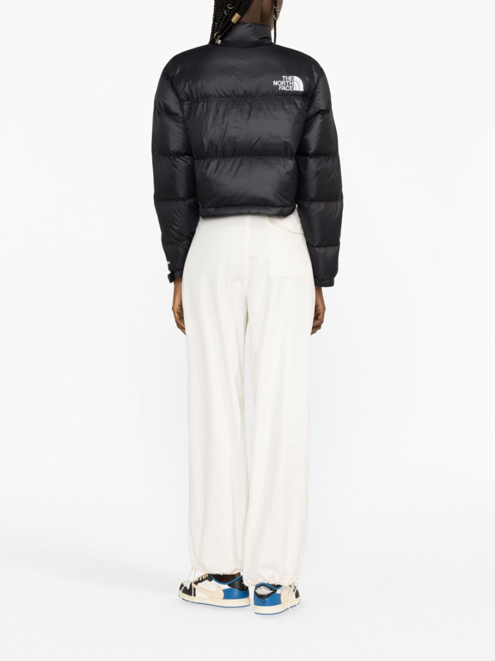 Nuptse padded cropped jacket
