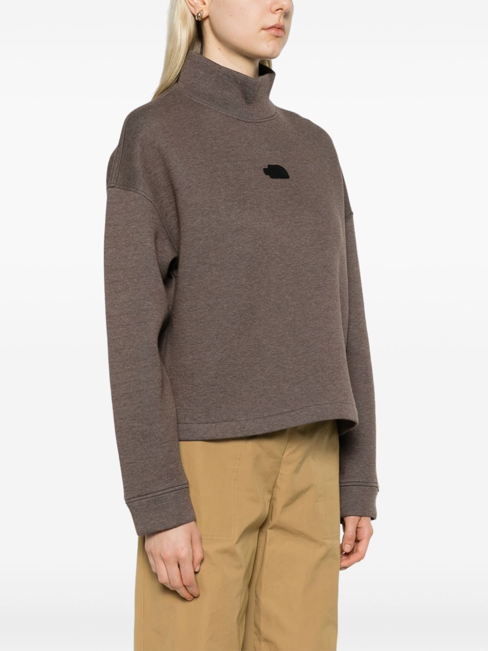 logo-patch sweatshirt