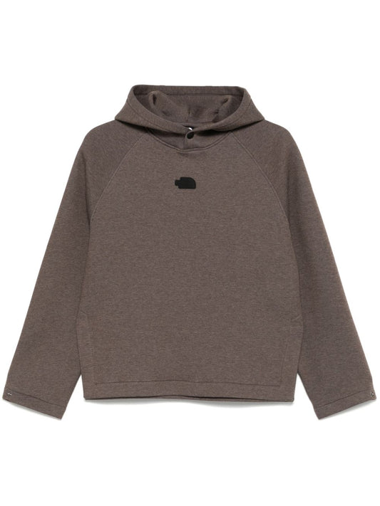 logo-patch hoodie