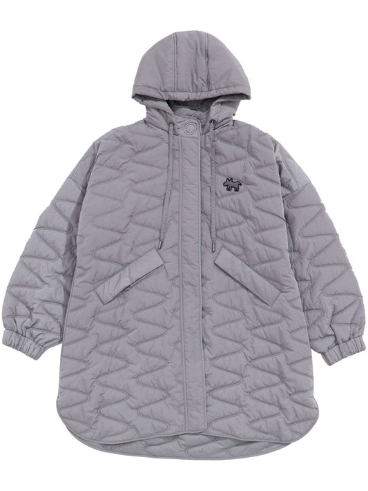 logo patch coat