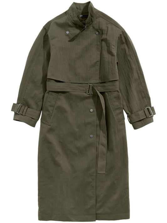 trench-coat à double boutonnage
