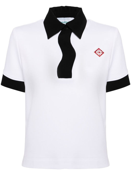 pique polo shirt