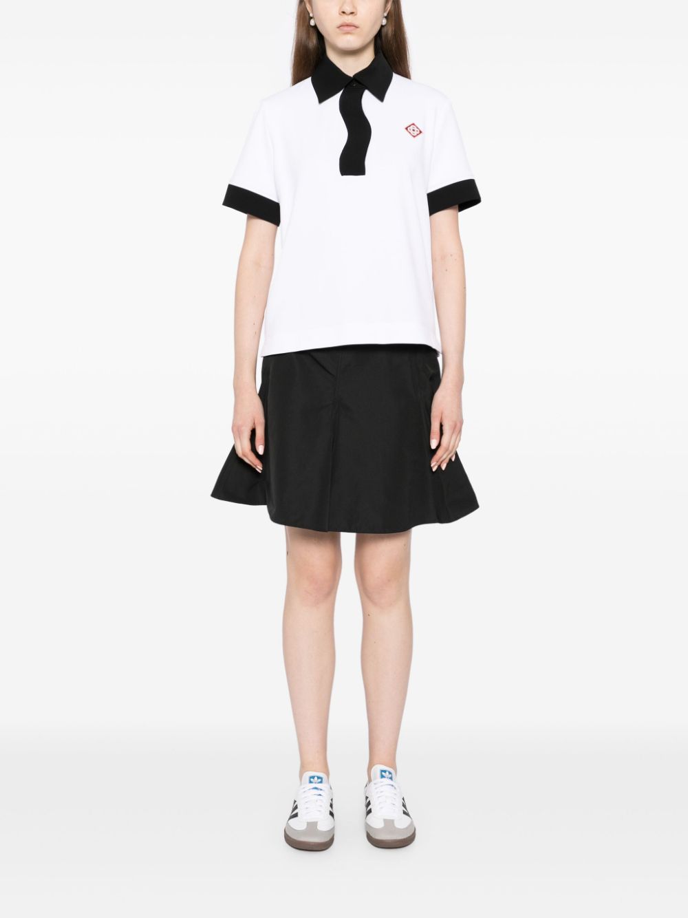 pique polo shirt