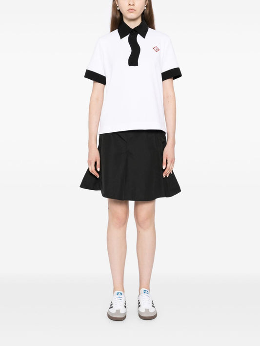 pique polo shirt
