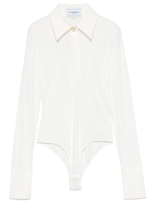 crepe jersey bodysuit