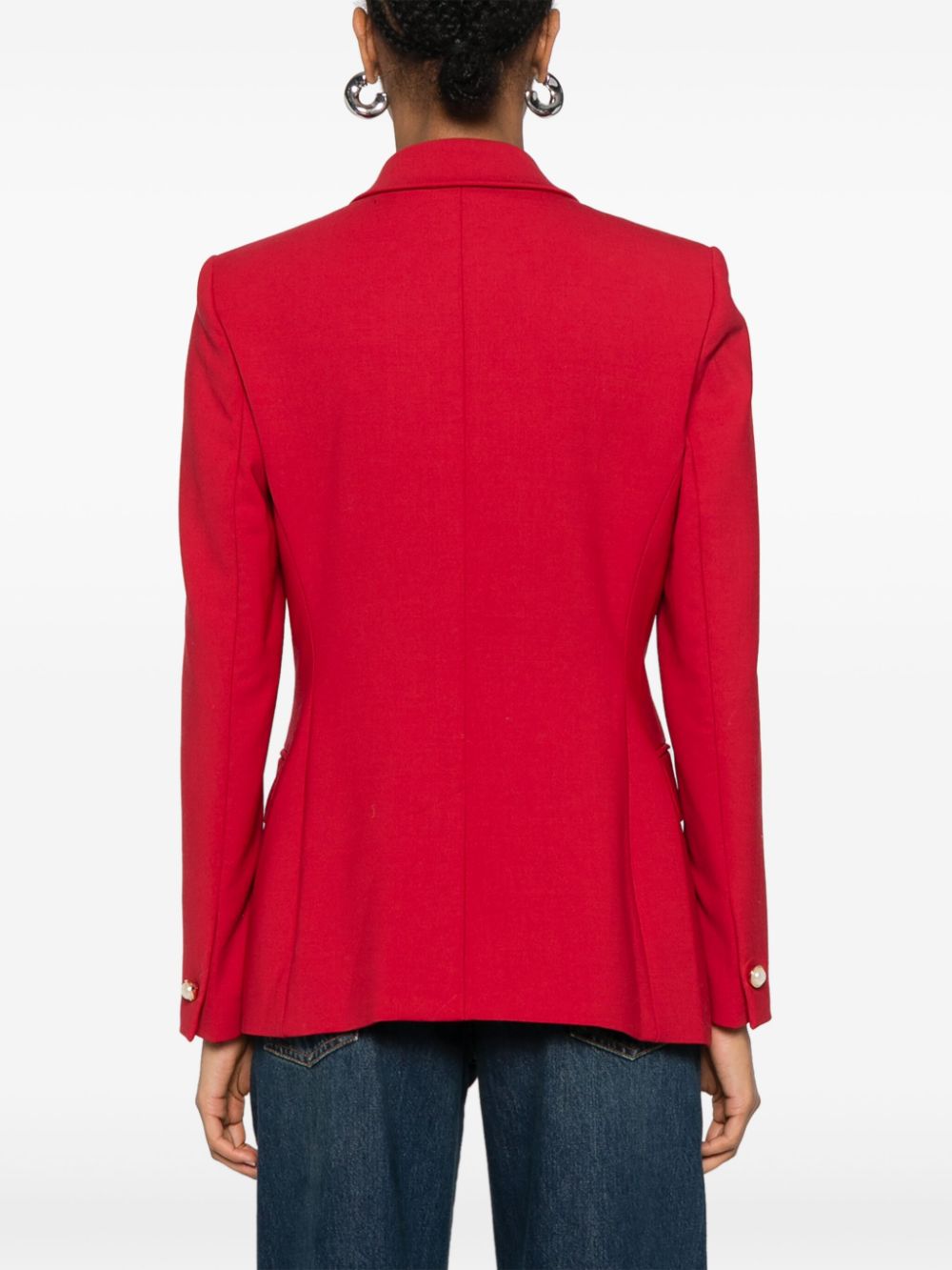 blazer croisé asymétrique