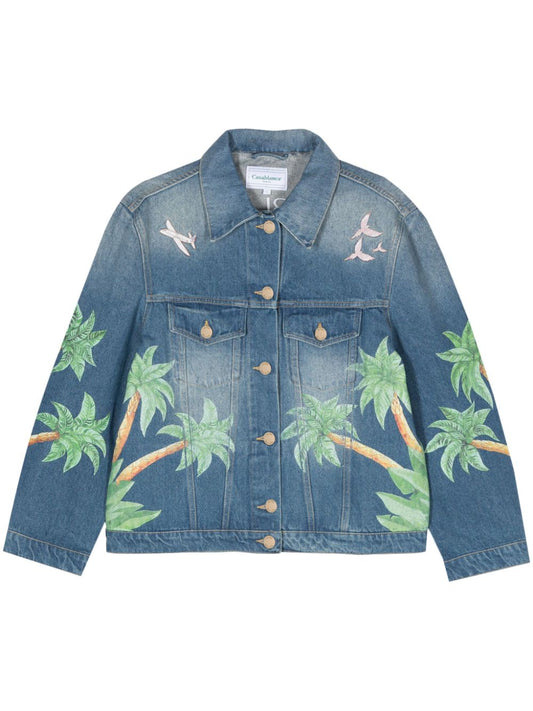 Veste en jean Tennis Club