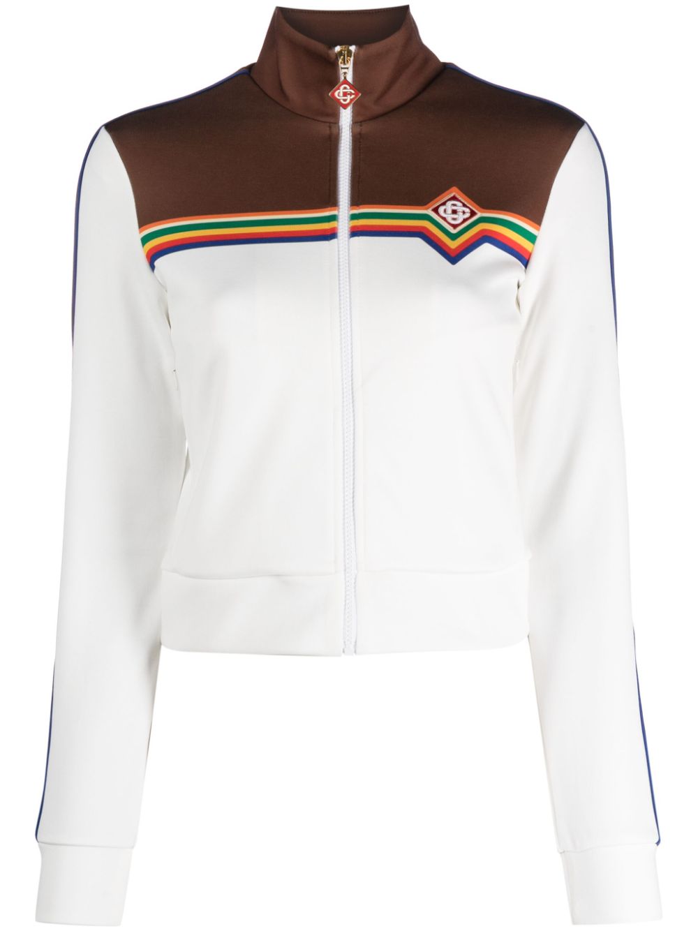 veste à col montant à panneaux
