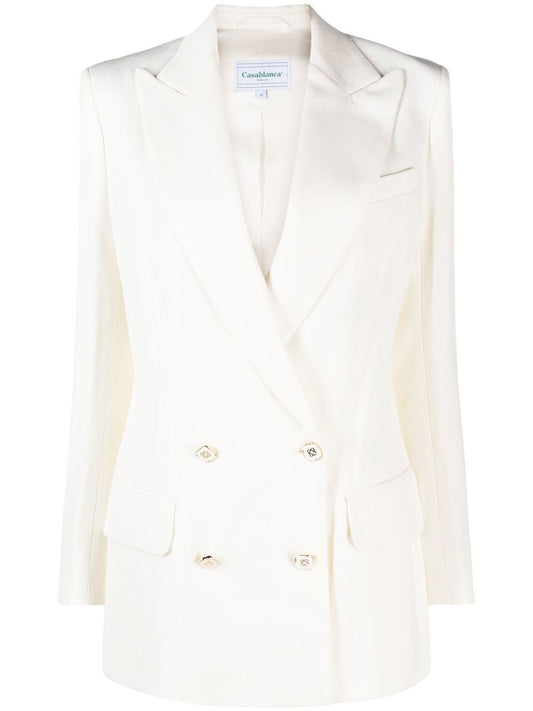 blazer croisé sur mesure