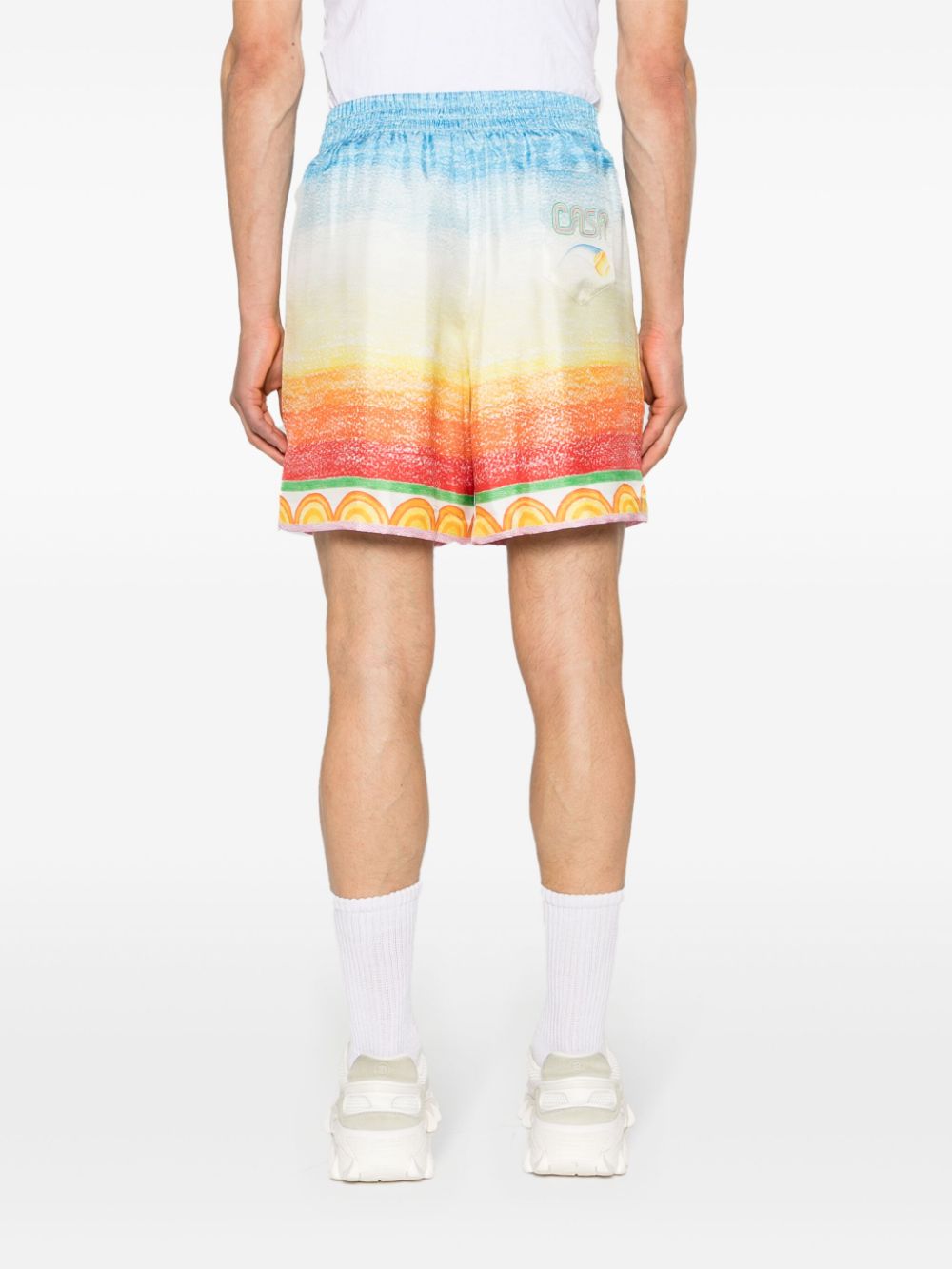 Crayon Tennis Player silk shorts