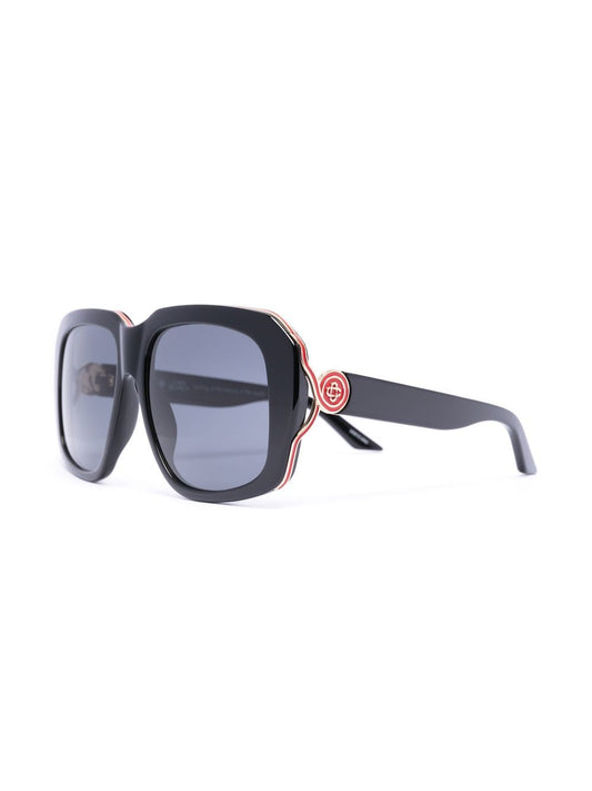 monogram oversize-frame sunglasses