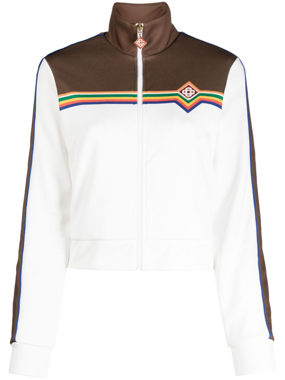 veste à col montant à panneaux