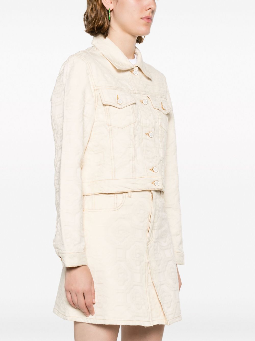 veste en jean courte