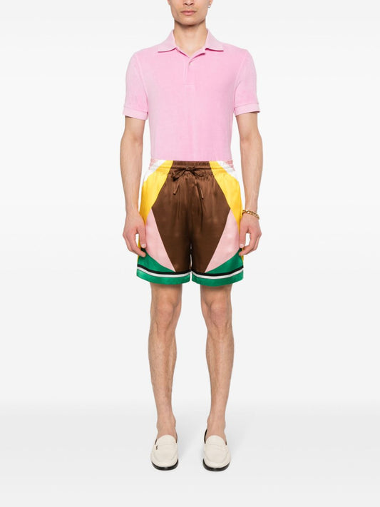 Short en soie Casa Sport