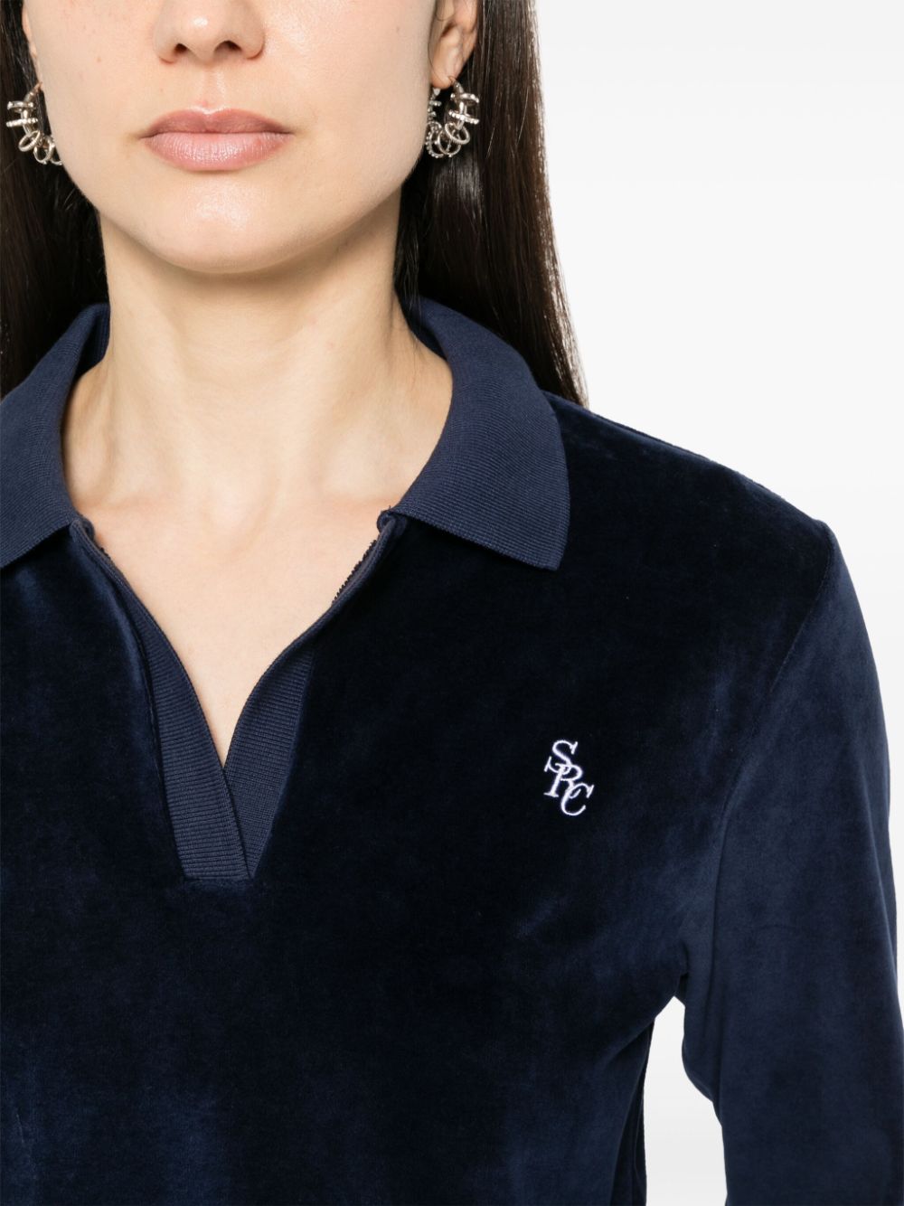 Polo en velours SRC