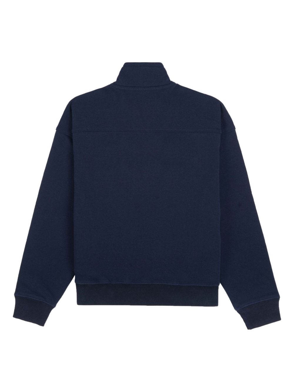 Sweat-shirt zippé à quart de tour avec logo Crest Seal
