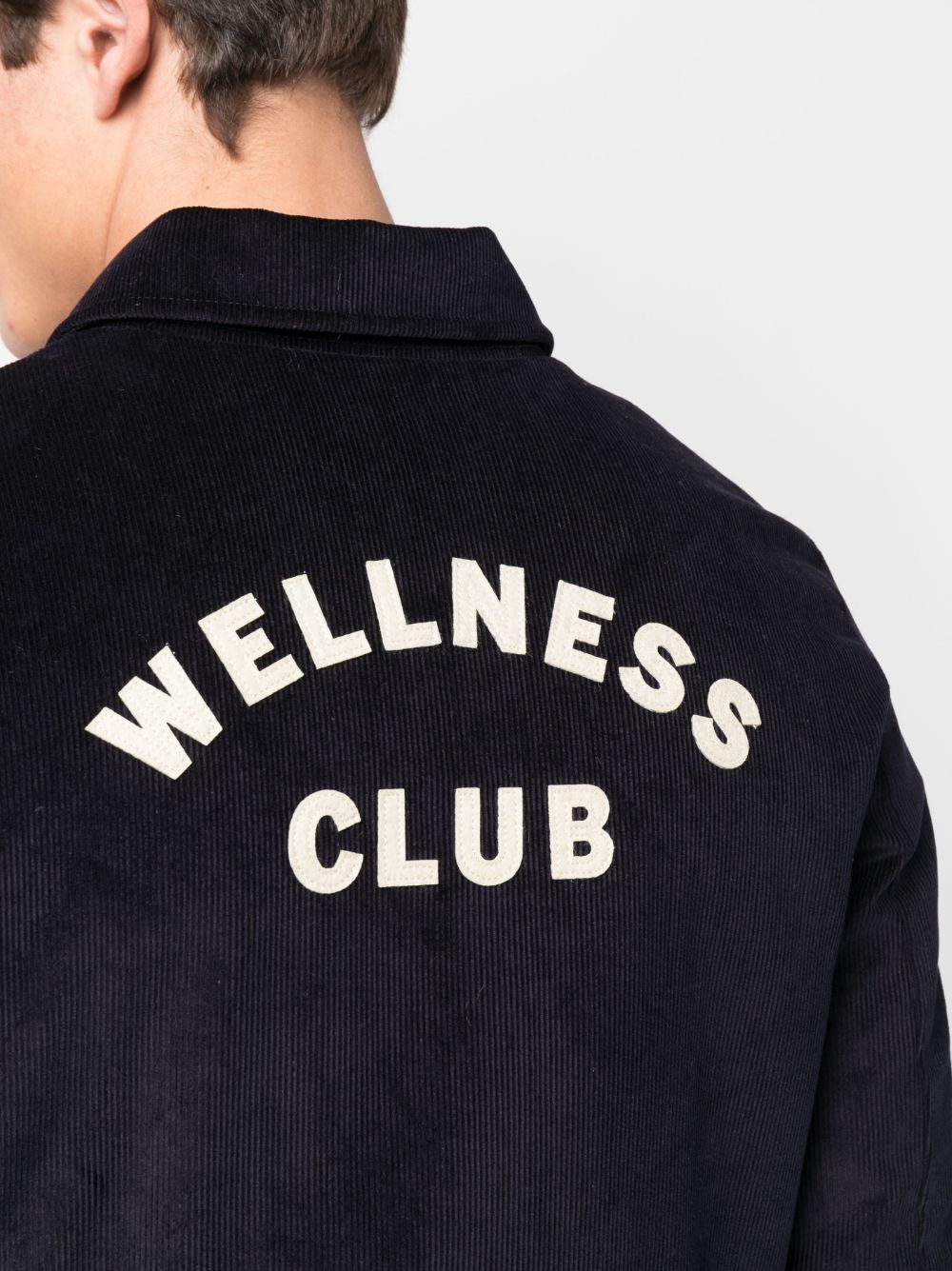 veste bomber à logo brodé