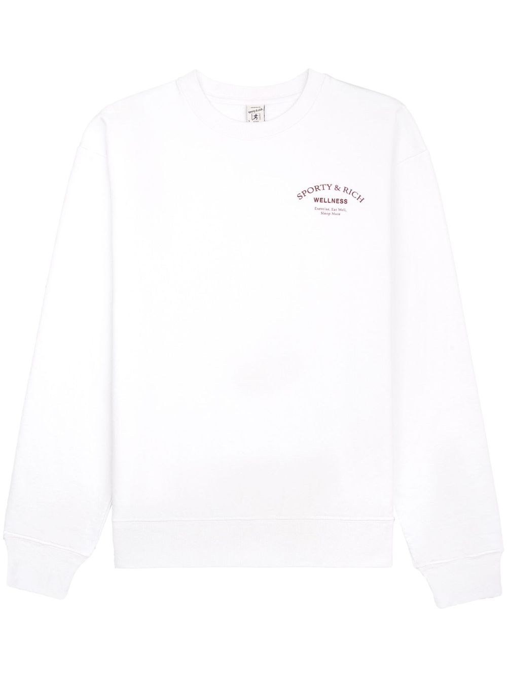 Wellness cotton sweatshirt