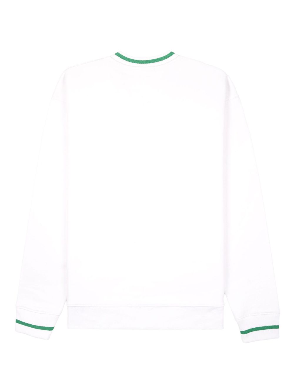 logo-embroidered cotton sweartshirt