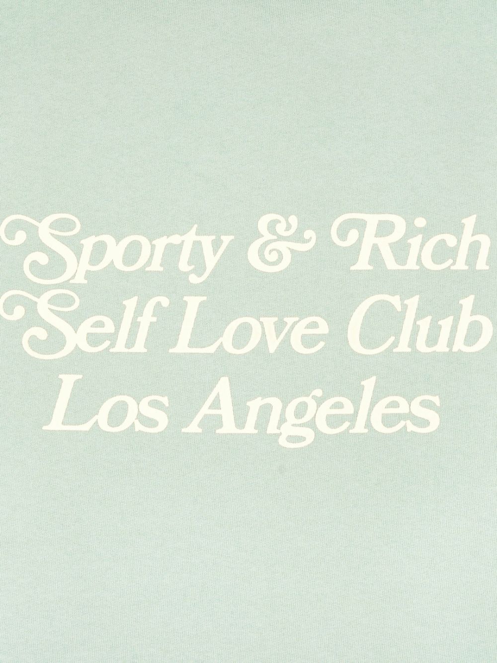 Self Love Club cotton sweatshirt