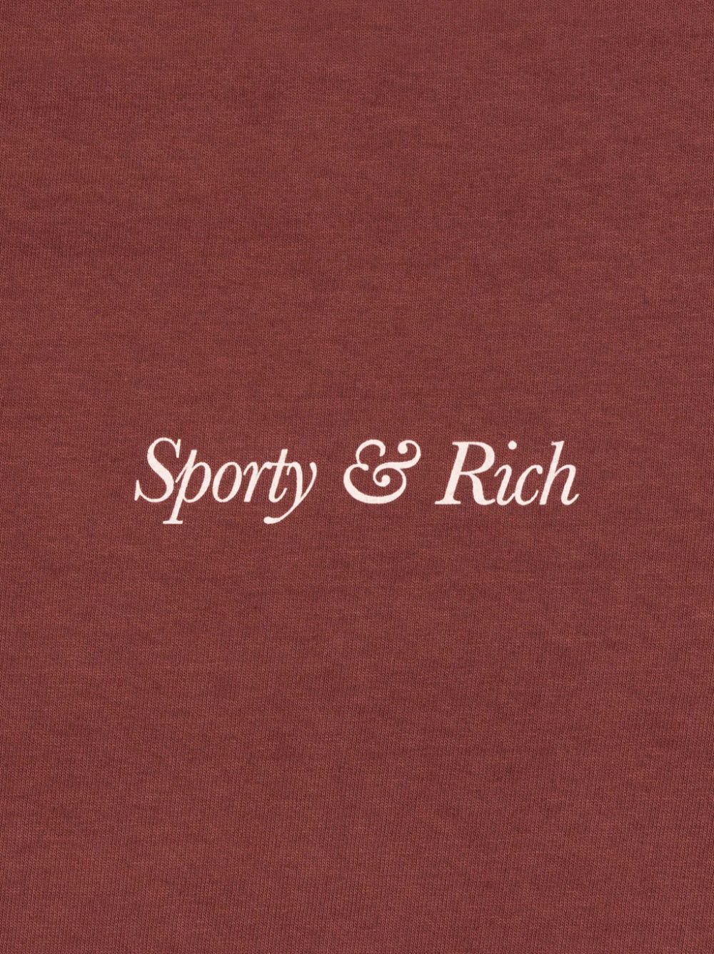 HWCNY logo cotton sweatshirt
