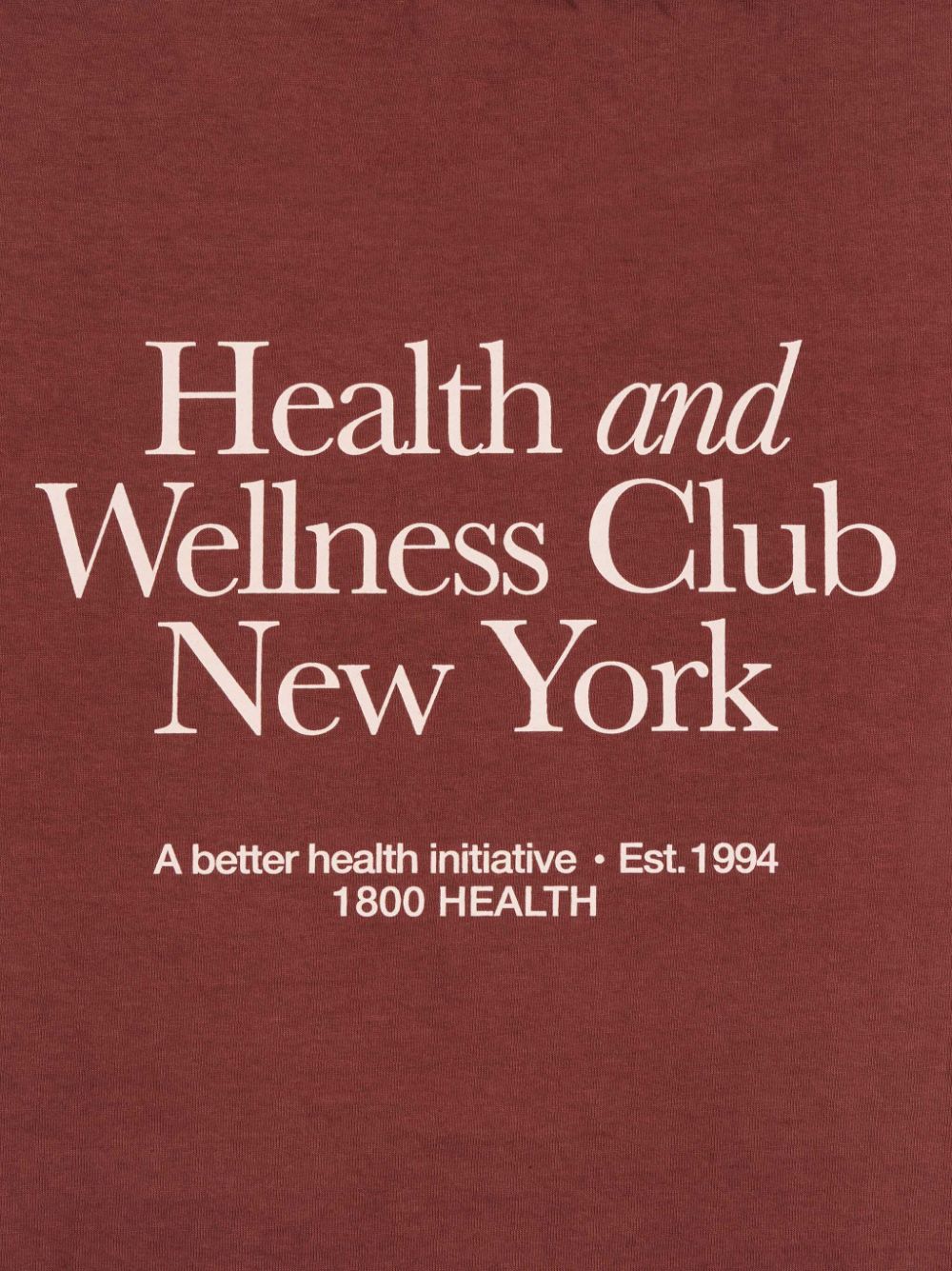 HWCNY logo cotton sweatshirt