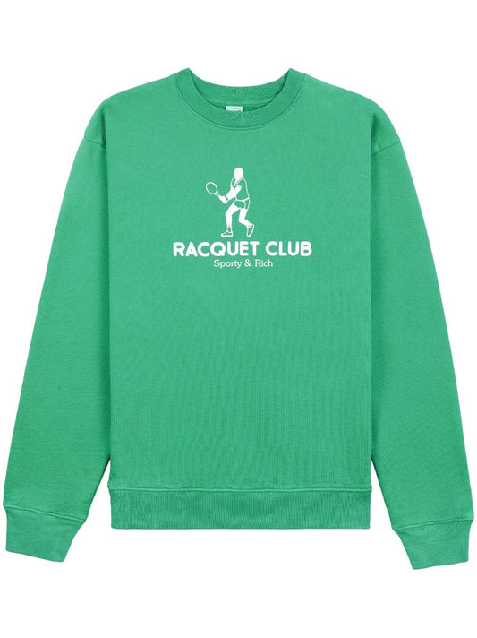 Racquet Club cotton sweatshirt