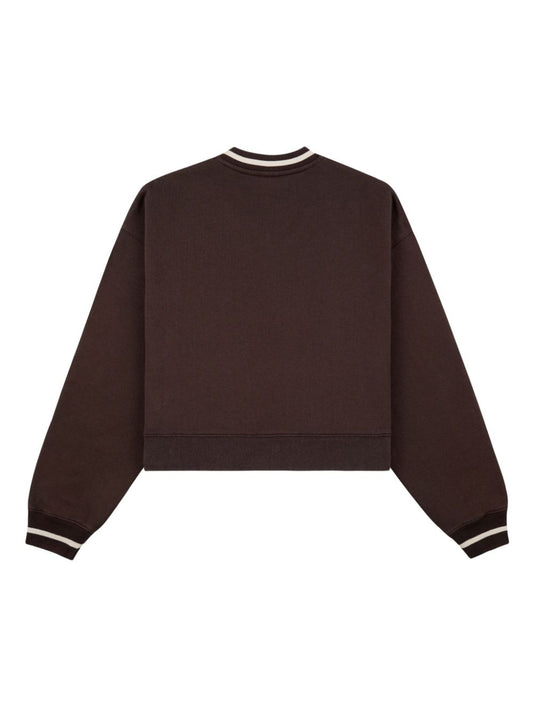 Sweat-shirt en coton avec logo classique