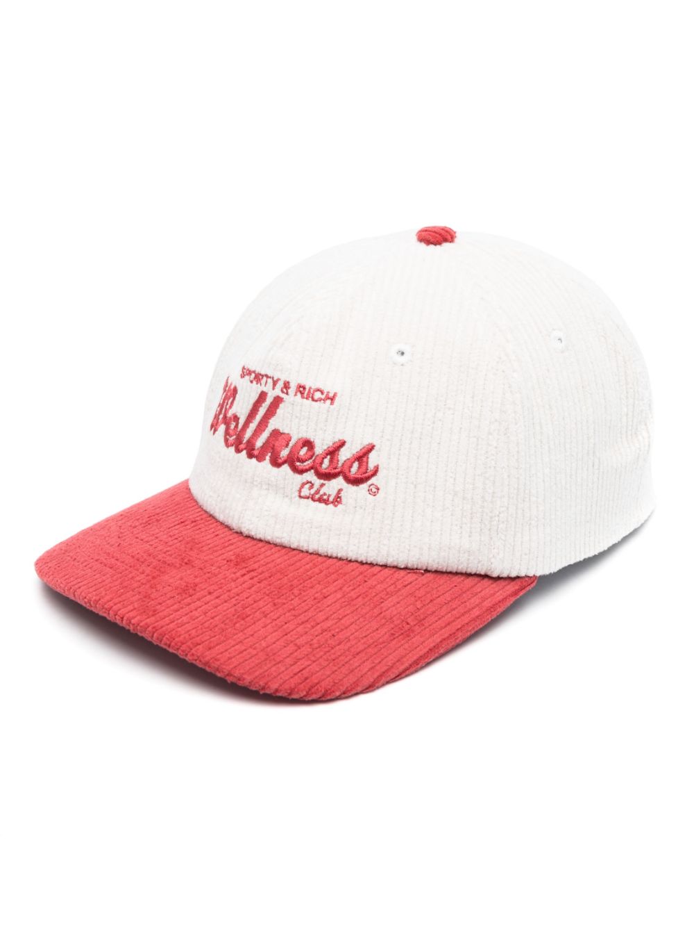 casquette en sergé avec logo brodé