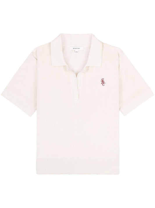 Polo en coton velours SRC