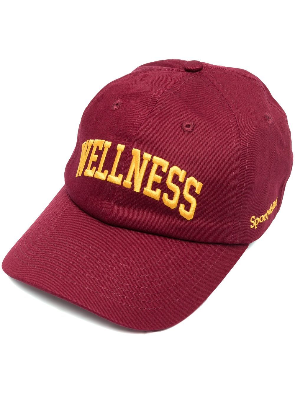 Casquette de baseball avec logo brodé Wellness