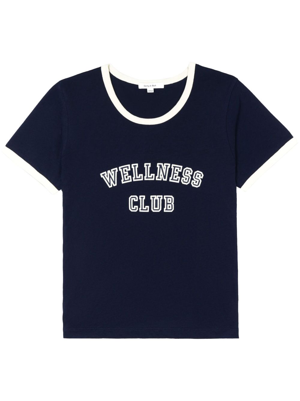 T-shirt imprimé avec motif Wellness Club