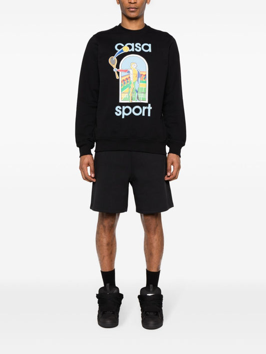 Le Jeu organic-cotton sweatshirt
