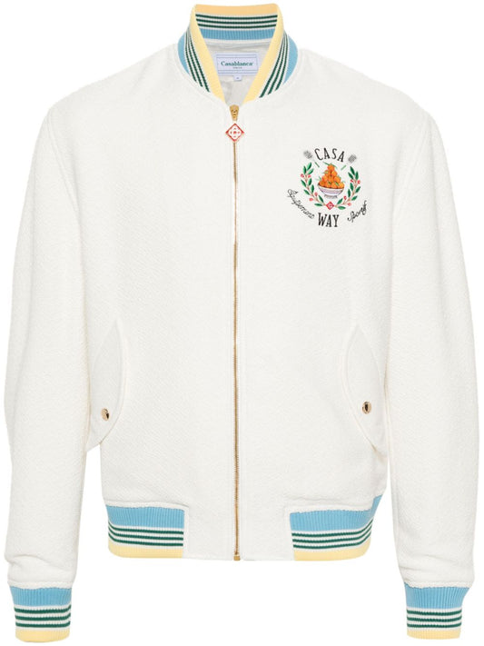 Blouson aviateur Trophy Orange