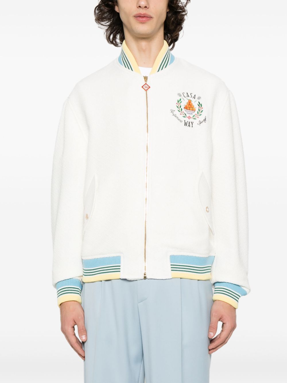 Trophy Orange bomber jacket