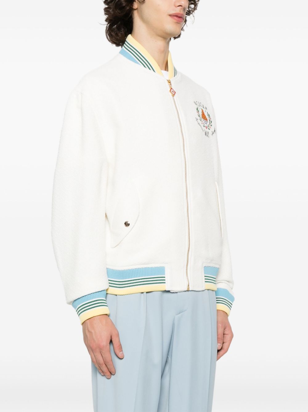 Trophy Orange bomber jacket