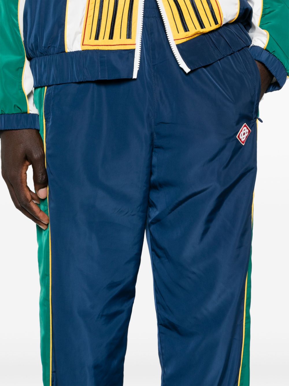 pantalon de survêtement brodé
